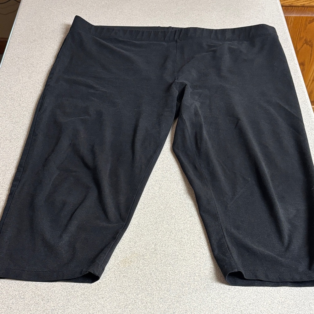 Coolibar Black Capri Leggings size XL